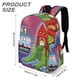 thumbnail image 3 of He-Man-theme Backpack, Campus style schoolbag Bookbag with Adjustable Shoulder Straps And Large Zip Compartment, Unisex Travel Bags.42x30x15cm, 3 of 6