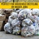 thumbnail image 4 of Bolsas de basura Aluf Plastics, 125 L, transparentes, 1,5 mil, 33 x 39 cm, paquete de 100, 4 of 5