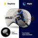 thumbnail image 5 of FIFA Antifaz para dormir, máscara de ojos para dormir con correas ajustables, antifaz de poliéster opaco, bloquea la luz para reducir la hinchazón ocular, regalo de viaje, 5 of 6