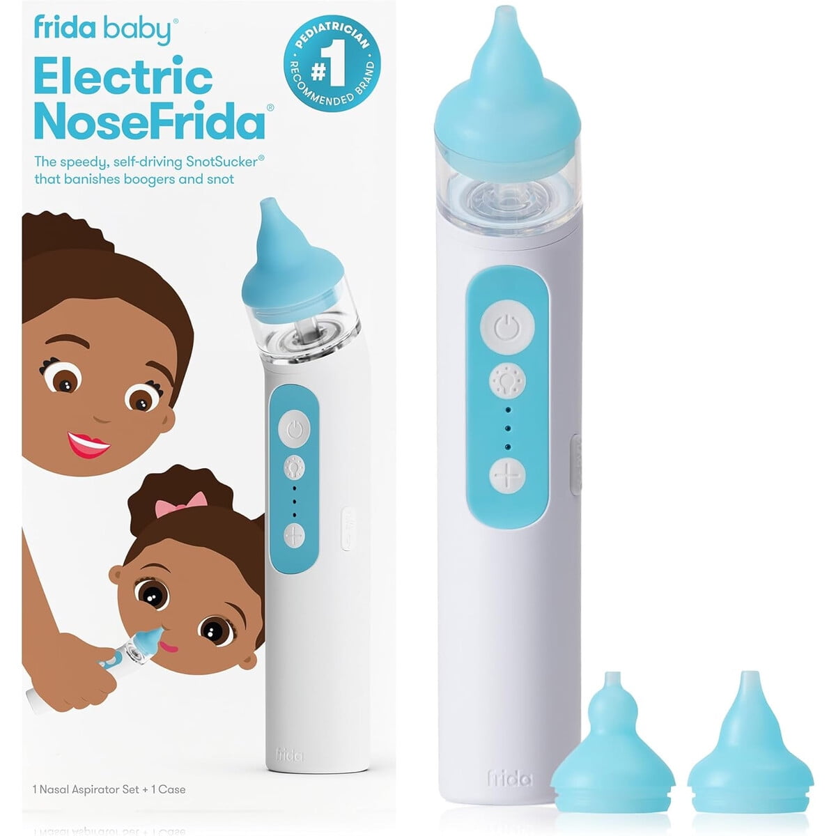 Aspirador Nasal Eléctrico Frida Baby Nosefrida 3 Niveles Usb