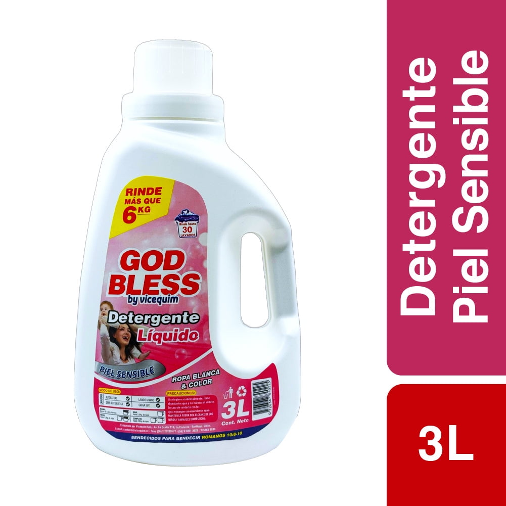 Godbless - Detergentes Piel Sensible 3l