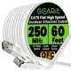 thumbnail image 1 of Cable Ethernet GEARit Cat6 Plano para Exterior 18 m 10 Gbps, 1 of 8