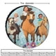 thumbnail image 2 of Spirit Cabalgando Libre Funda Para Neumático De Repuesto De Tela Oxford Tela Oxford 76cm, 2 of 6