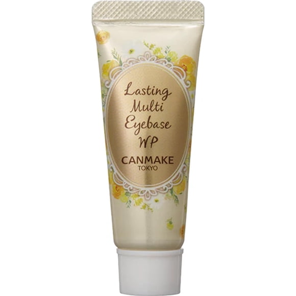 CANMAKE - Base para ojos Lasting Multi Eyebase WP - Base de maquillaje para ojos resistente al agua, a las manchas y al corrimiento - 0.28 oz (8 g) (02 Cream Yellow, 0.28 oz (8 g))