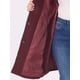 thumbnail image 5 of Abrigos de talla grande para mujer de Agnes Orinda, chaqueta de trinchera con un solo pecho, abrigos largos de invierno 3X Burdeos, 5 of 6