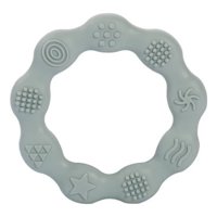 Genérico - Set 8 Mordedor Silicona Forma Pulsera Bebe Lau