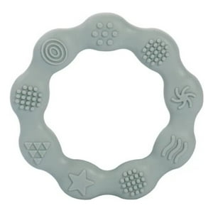 Genérico - Set 8 Mordedor Silicona Forma Pulsera Bebe Lau
