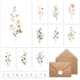 thumbnail image 1 of Blank Cards XXINMOH, paquete de 100 unidades con sobres florales de 4 x 6 pulgadas, 1 of 7