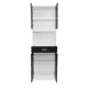 thumbnail image 4 of Mueble Para Microondas Bau 4 Puertas 1 Cajon Blanco Y Wengue, 4 of 15