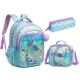 thumbnail image 1 of Drop Shipping Backpack Set for Teenagers Waterproof School Bags for Girls Backpack Mermaid Cartoon Bag Kids School Bags Supplies, 1 of 3