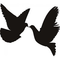 Rienda Libre Graphics - Decomural Doves Birds Ws-18350