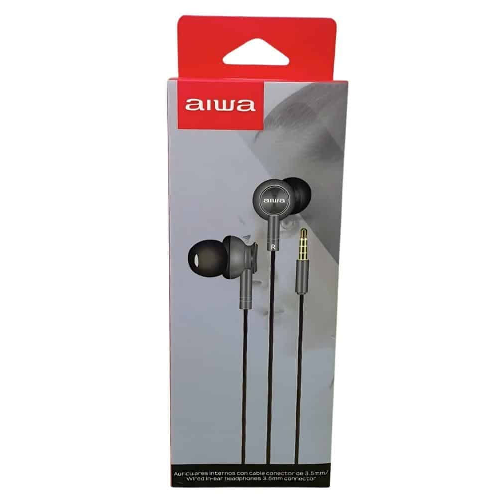 Audífonos Manos Libre Aiwa Aw1 Con Cable