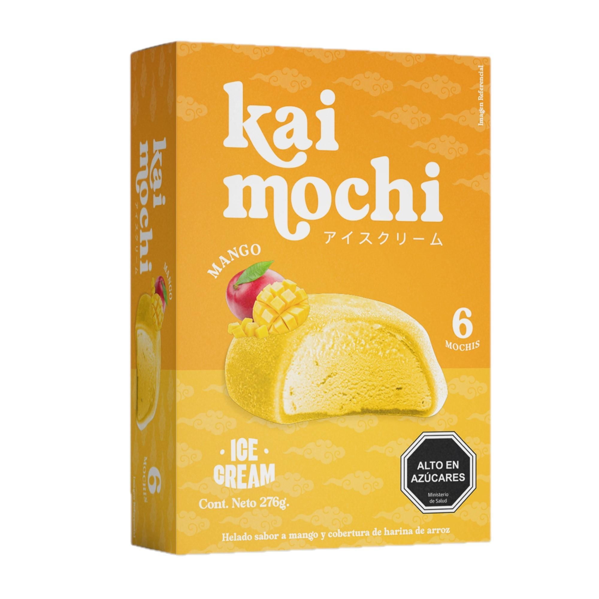 Helado Mango Caja 276 g Kai Mochi