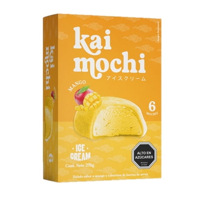 Helado Mango Caja 276 G Kai Mochi