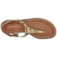thumbnail image 2 of Sandalias Tommy Hilfiger Bennia para mujer, color dorado, talla 37, 2 of 3