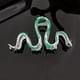 thumbnail image 1 of 1pc Gothic Snake Hair Claw - Vintage Metal Texture Back Head Clip for Women, 1 of 5