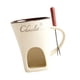 thumbnail image 5 of Taza Para Fondue, De Cerámica, Para Derretir Queso, Ideal Para Bodas Y Para Cocinar Dulces. Color Blanco., 5 of 5