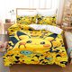 thumbnail image 1 of x200 Bed Sheets Pikachu Quilt Cover Pokémon Bedding Set Children'S Bedding Set /-Piece Quilt Covers Covers Children Printed 3-Piece Bedding Set (1 Duvet Cover + 2 Pillow Shams) nj200, 1 of 5