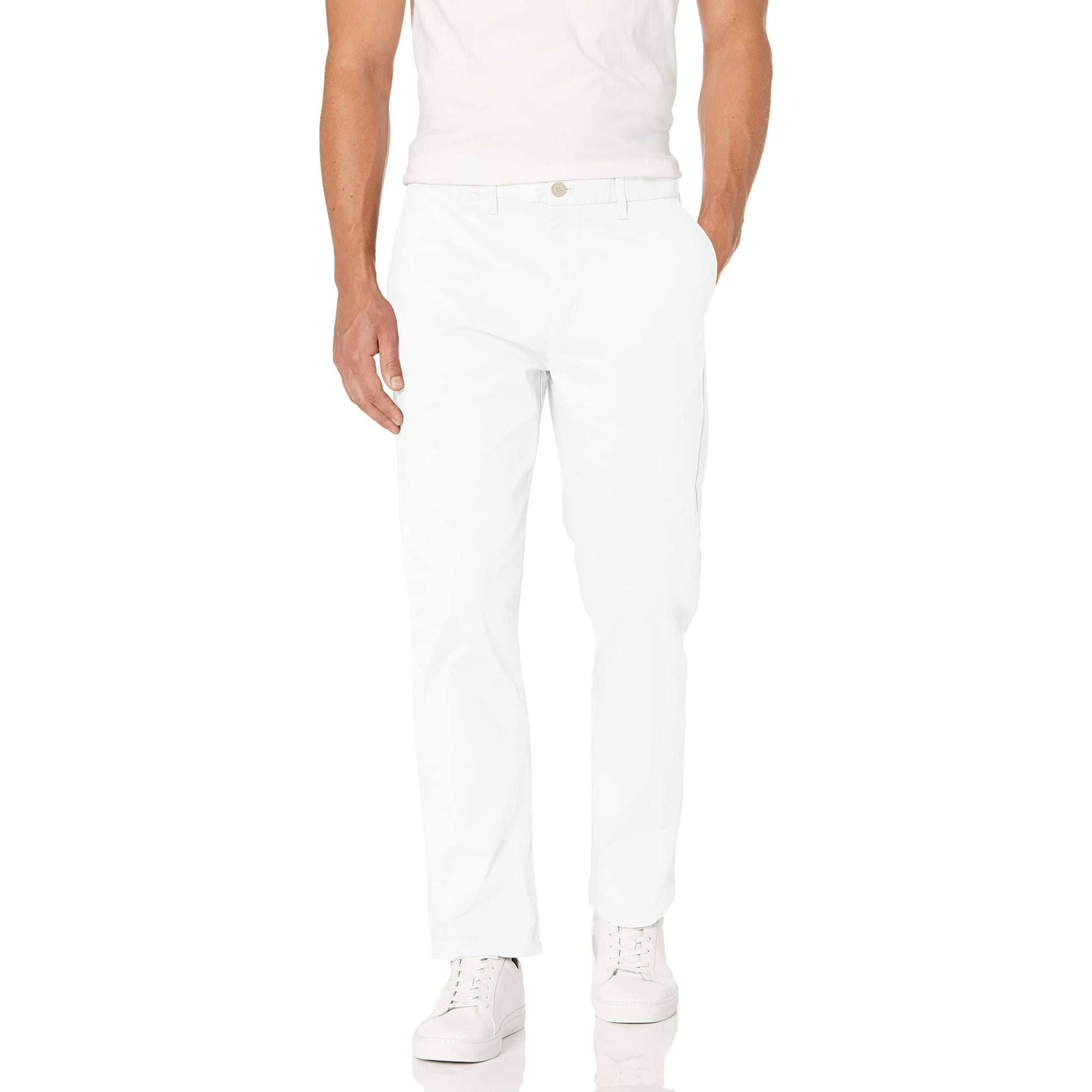 Pantalones Chinos Tommy Hilfiger Personalizados Para Hombre, Color Blanco Brillante