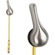 thumbnail image 2 of Kit de reemplazo de manija de inodoro, manija de palanca universal para descarga de tanque con cadenas de acero inoxidable para la mayoría de inodoros de montaje frontal, manija de descarga de inodoro, 2 of 7