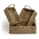 thumbnail image 2 of Canasto organizador deco adorno set de 3 fibras naturales, 2 of 3