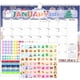 thumbnail image 1 of Calendario de pared AECCN 2026-2027 de 17 x 12 cm con pegatinas y soporte para bolígrafos, 1 of 7