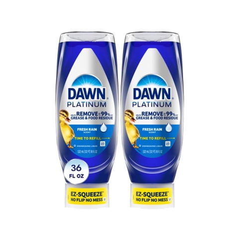 Detergente Para Platos Dawn Platinum Ez-Squeeze Lluvia