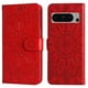 thumbnail image 1 of Funda tipo cartera FOXDOCK para Google Pixel 8 Pro , diseño girasol en relieve, cuero PU, cierre magnético, soporte y tarjetero, 1 of 5