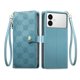 thumbnail image 1 of Funda Billetera con Cierre para [samsung galaxy S26 Edge] con Tarjetero, Soporte y Correa de ManoAzul, 1 of 5
