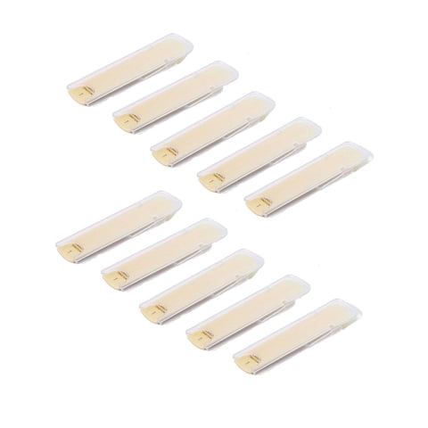 Bothyi - 10X Cañas De Clarinete Instrumento De Viento De Madera Cañas De Clarinete Tradicionales Para Jugador Dureza 1.0