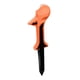 thumbnail image 5 of Soporte Portátil Para Tees De Golf, Suministros Para Practicar Golf Al Aire Libre, Color Naranja, 5 of 5
