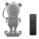 thumbnail image 2 of Parlante astronauta bluetooth proyector () mx27 Blanco, 2 of 3