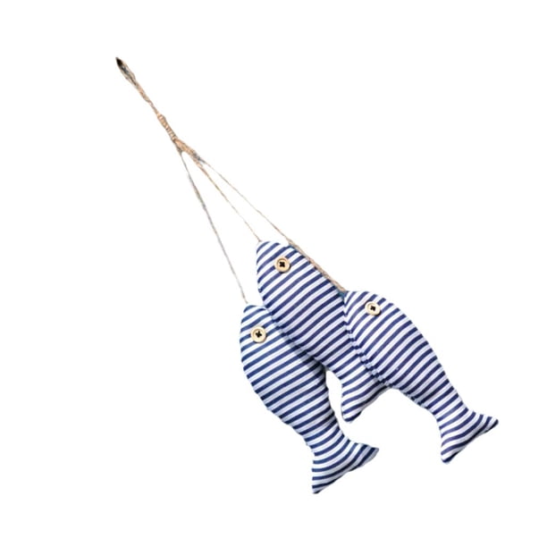 Puerta Náutica De Pescado Mediterráneo Hecho A Mano Y Adorno Colgante Decorativo Para El Hogar N ° 2