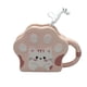 thumbnail image 1 of Tazon Taza De Cerámica Con Bombilla Huella Gatito Rosado, 1 of 2
