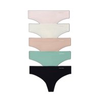 Pack De 5 Bragas Calvin Klein Invisibles Sin Costuras