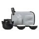 thumbnail image 1 of Juego De Tazas De Té Con Tetera De Cerámica De Viaje Con Bolsa De Almacenamiento Para Trabajo De Oficina Negro, 1 of 2