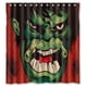 thumbnail image 1 of Cortina de ducha de Hulk Stash, juego de cortinas de baño con ganchos, tamaño 66 x 72 pulgadas, 1 of 3