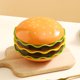 thumbnail image 2 of Plato De Salsa De Soja De Los Cuencos De Inmersión Pequeños Platos De Servicio Para Platos Laterales Conjunto De 7 Platos Pequeños De Aperitivo En Forma De Hamburguesa Individuales Para Pl, 2 of 3