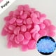 thumbnail image 1 of 100pcs/bag, Glow-in-the-Dark Pebbles: Create A Magical Garden, Aquarium Decoration, Landscaping Or Wedding Decoration! (0.31*0.39inch), 1 of 5