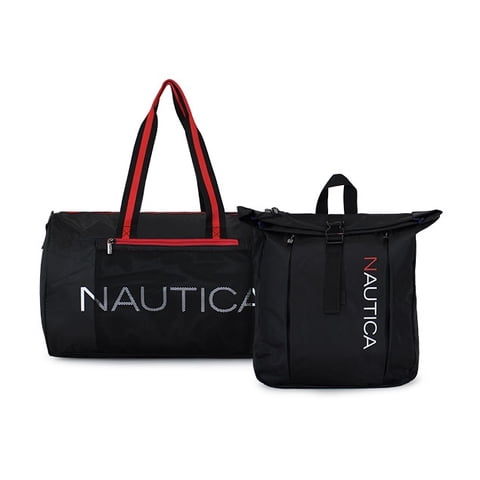 Nautica - Bolso Aries + Mochila Bend Negro