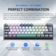 thumbnail image 3 of Teclado Mecánico Gamer Machenike K500-B61 60% RGB con Hotswap y Anti-Ghosting, 3 of 9