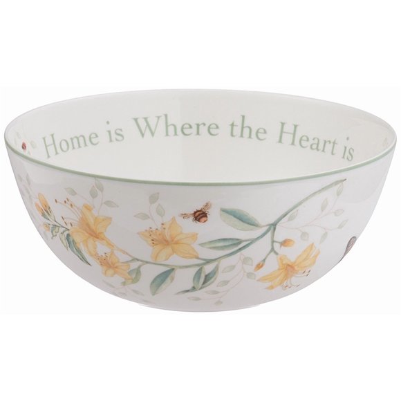 Cuenco para servir Lenox Butterfly Meadow Home Is Where The Heart