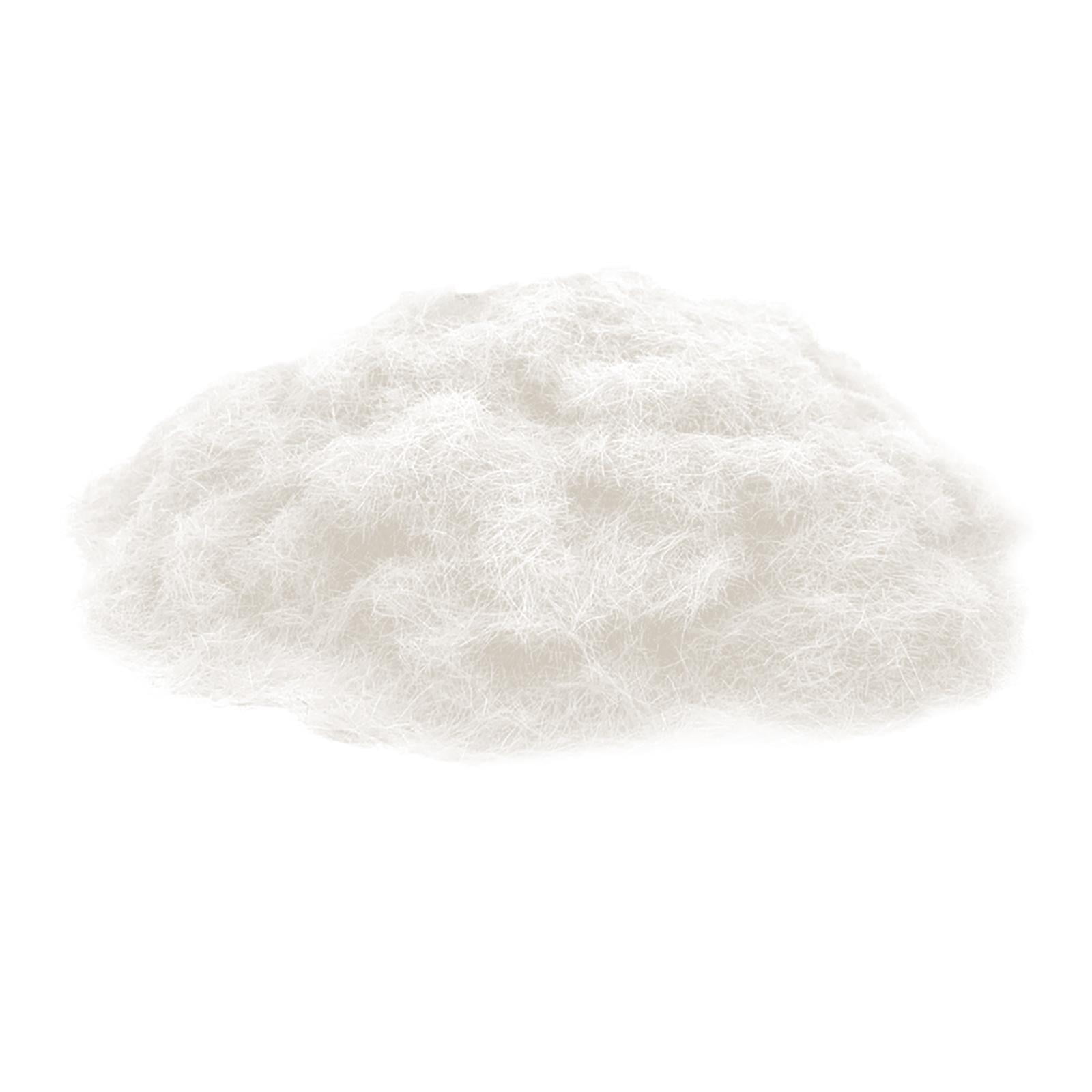 Bothyi - Hierba Estática En Miniatura, Modelo De Escena De Jardín De Hadas De 5mm, Mesa De Arena, Hierba En Polvo, Blanco