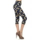 thumbnail image 2 of Saronite Leggings Capri Cortos de Cintura Alta con Estampado de Béisbol (para Mujer), 2 of 2