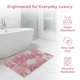thumbnail image 5 of REGALWOVEN Alfombras de Baño Alfombra de Baño de Chenilla Ultra Suave Absorbente Alfombra de Ducha Antideslizante Lavable Alfombra de Piso para Bañera y Cocina Decoración del Hogar Rosa 24" x 16", 5 of 7