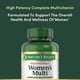 thumbnail image 3 of Multivitamínico Nature's Bounty High Potency Mujer 120 cápsulas, 3 of 3