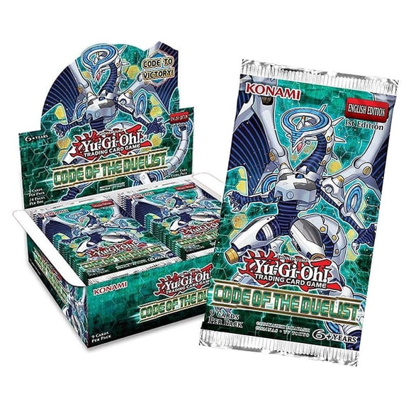 Caja Booster "Code of The Duelist" de Yu‑Gi‑Oh! de Konami