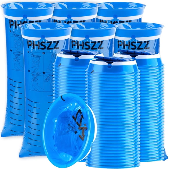 Bolsas para vómito PHSZZ 100 unidades desechables 1000 ml a prueba de fugas