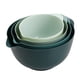 thumbnail image 1 of Juego de 4 cuencos para mezclar BoxedHome, verde, libre de BPA, 1 of 6