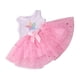 thumbnail image 3 of Fashion Girl Dolls Vestido De Fiesta Hermoso Hecho A Mano Para Muñeca De 18 Pulgadas Rosa, 3 of 5
